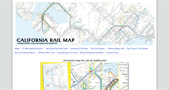 Desktop Screenshot of californiarailmap.com